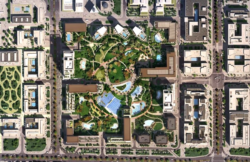 central park at city walk